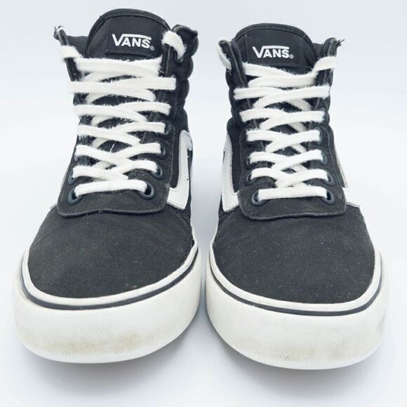 Old Skool Van's High top Black Women's Size 7 - Picture 1 of 7